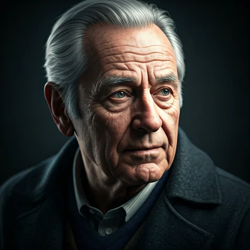Portrait eines älteren Mannes